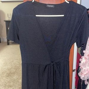 Nasty gal wrap tie top or mini dress